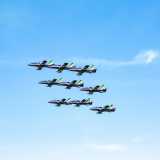 4) l�attesissima esibizione della Pattuglia acrobatica nazionale delle �Frecce Tricolori� foto 12